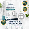 Curalona® 2-in-1 Microneedle & Hydrocolloid Patch (Removes Raised Moles, Acne, Flat Warts & Skin Tags | Helps Improve Wrinkles, Scars & Blemishes | Invisible Patches for Face & Body)
