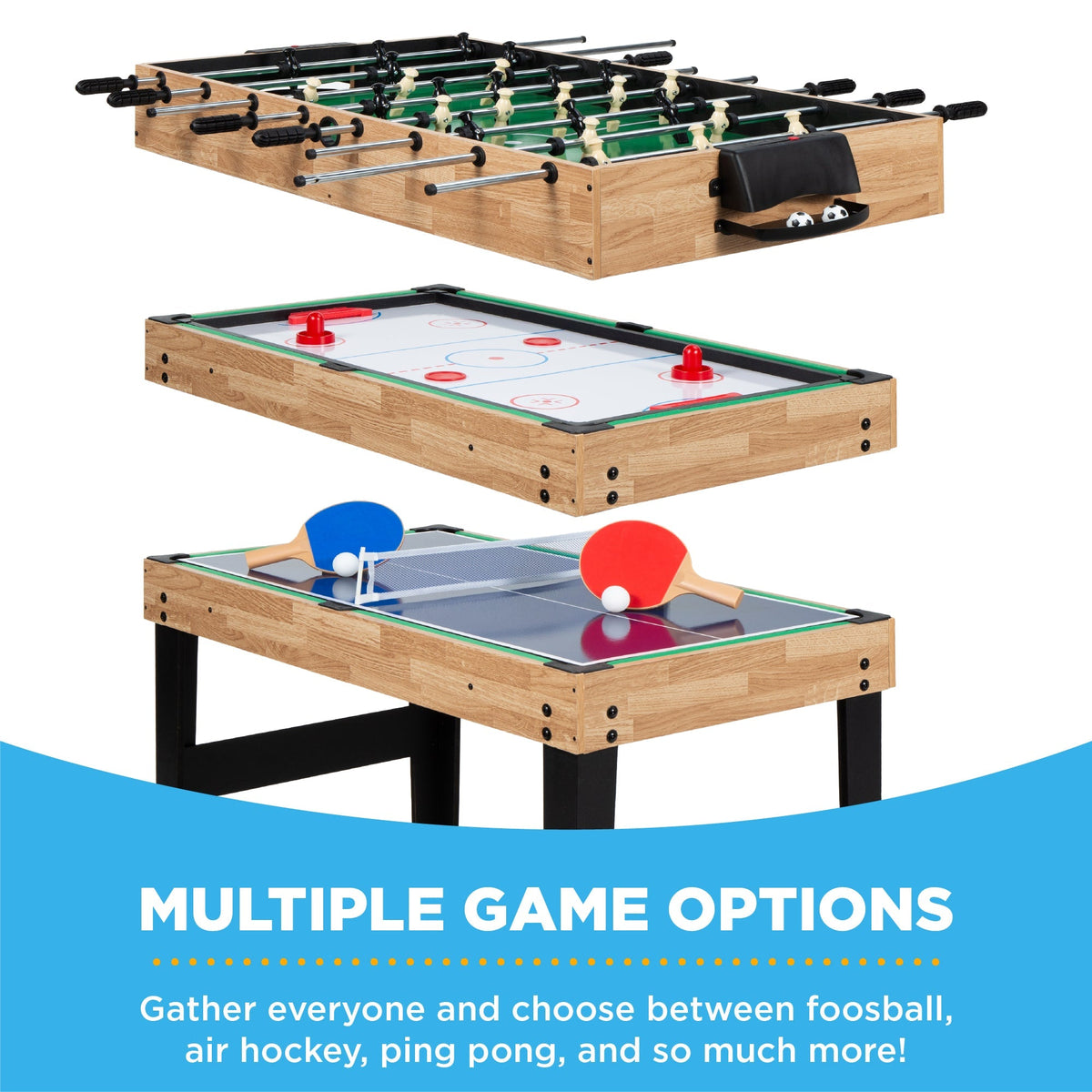 10-in-1 Combo Game Table Set