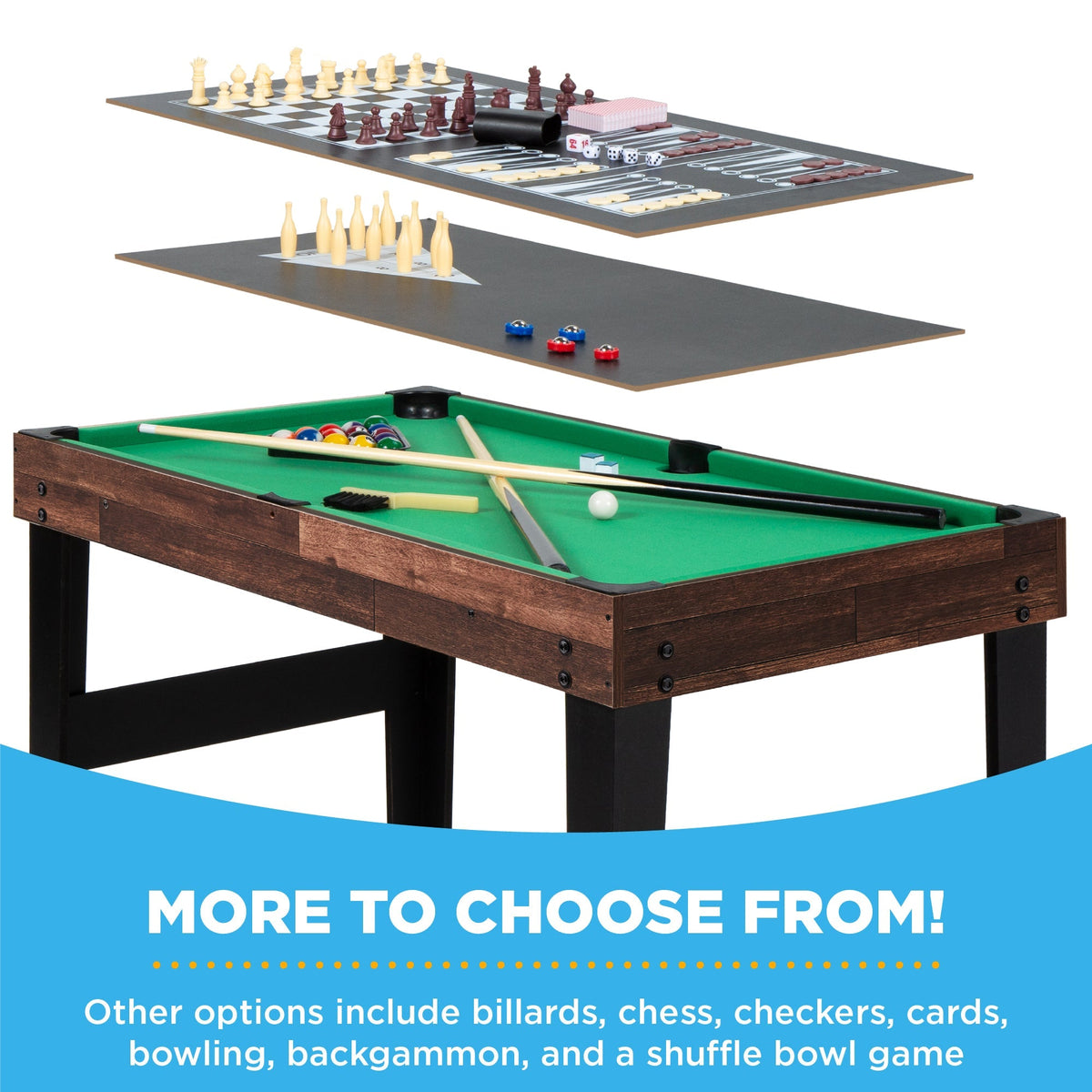 10-in-1 Combo Game Table Set