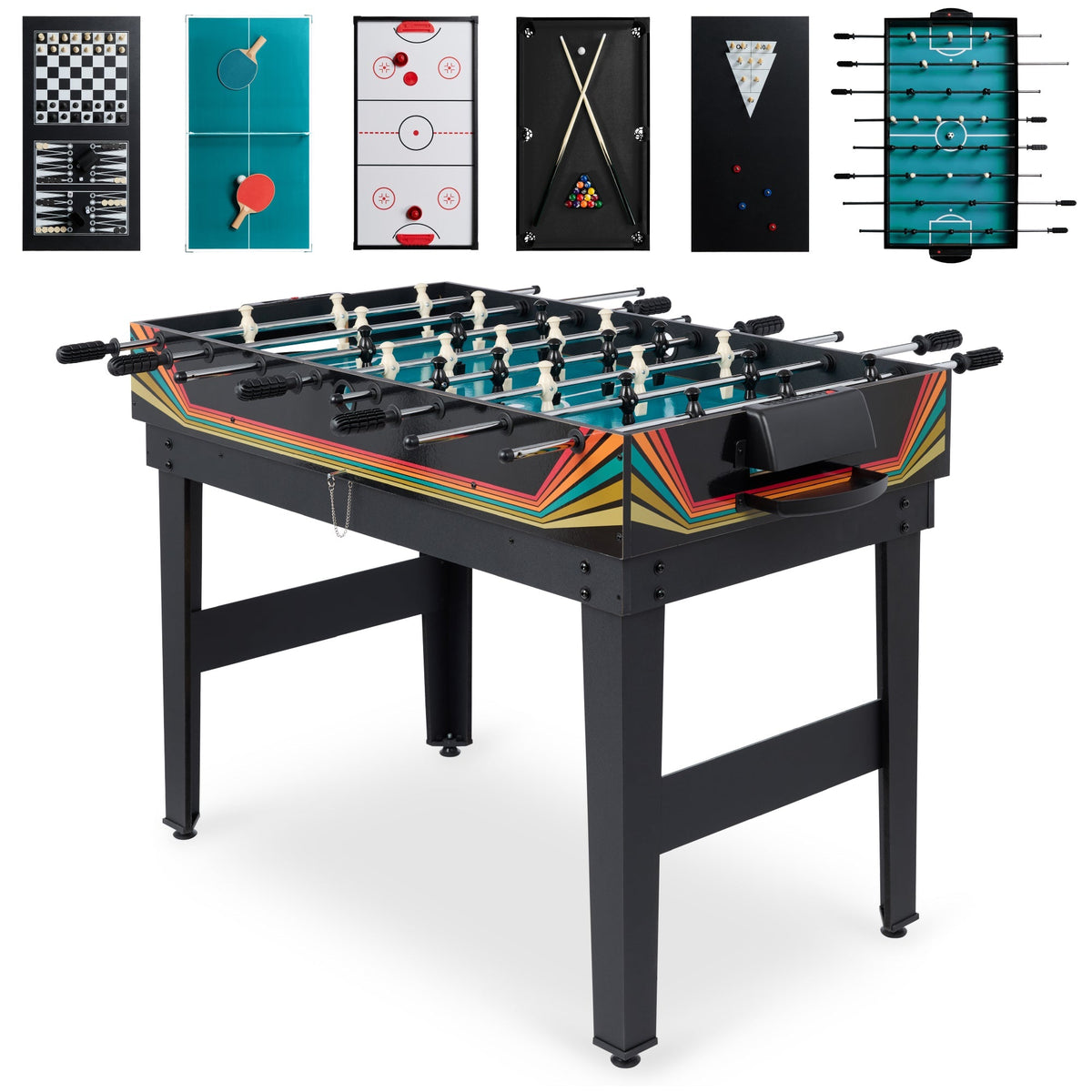 10-in-1 Combo Game Table Set